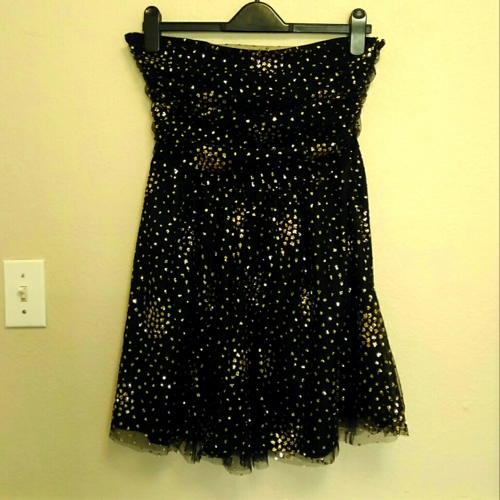 [Forever 21] Black sequin cocktail dress